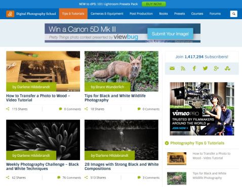 free lessons photography